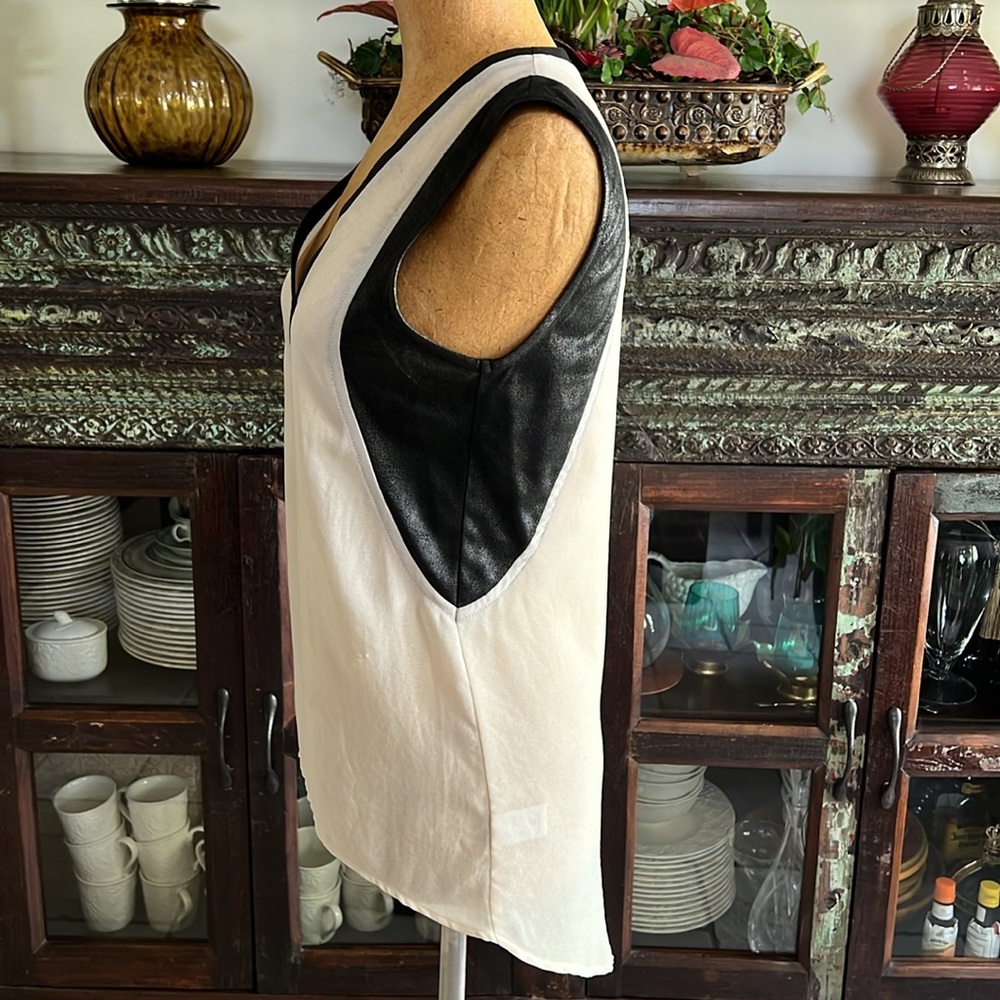 SW3 Bespoke Sheer Color Block Tank - Picture 4 of 6